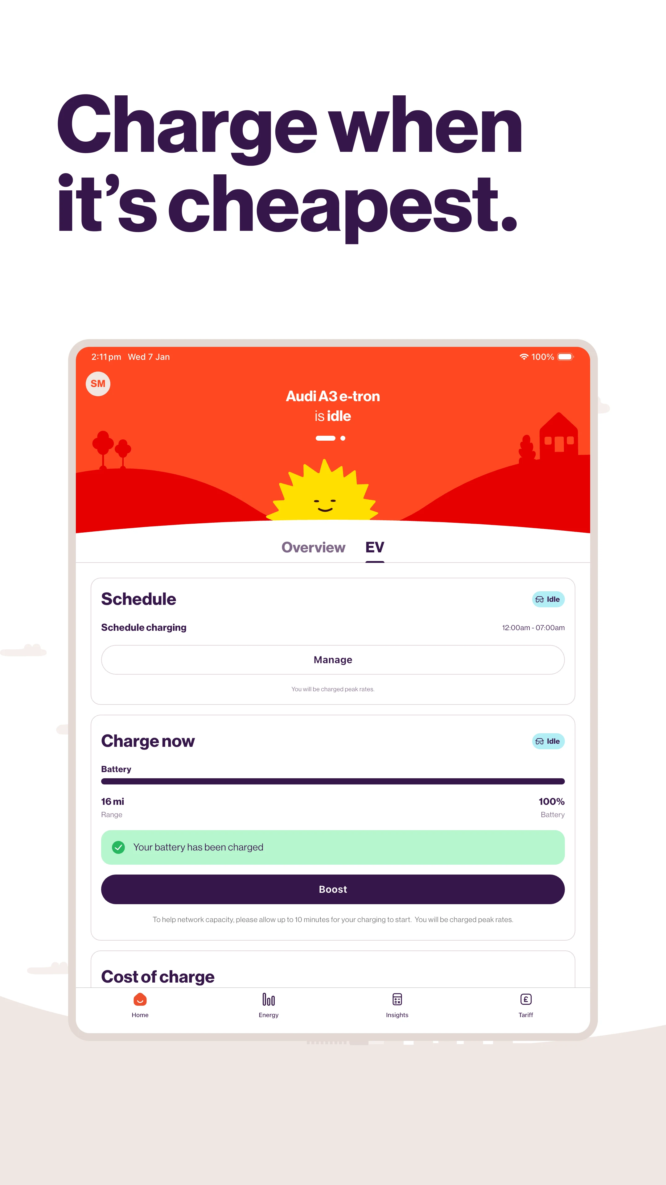 E.ON Next Home screenshot