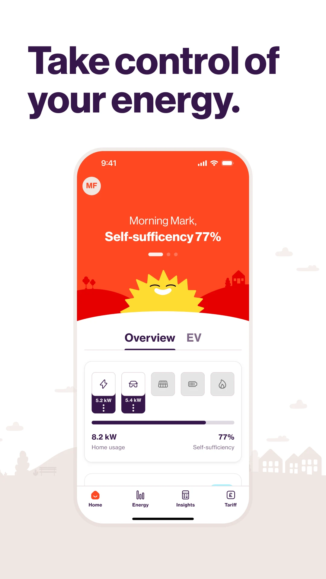 E.ON Next Home screenshot