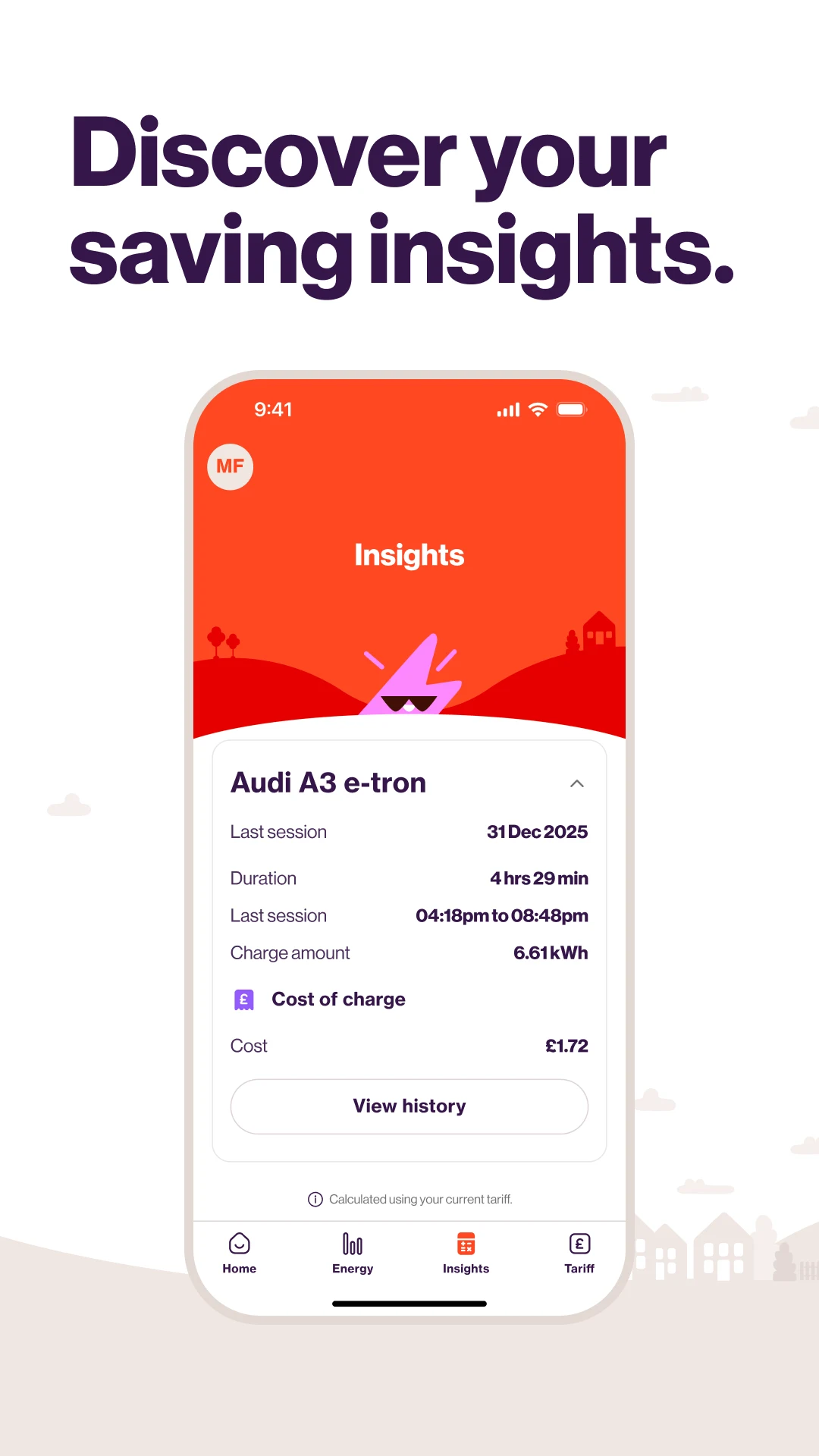 E.ON Next Home screenshot