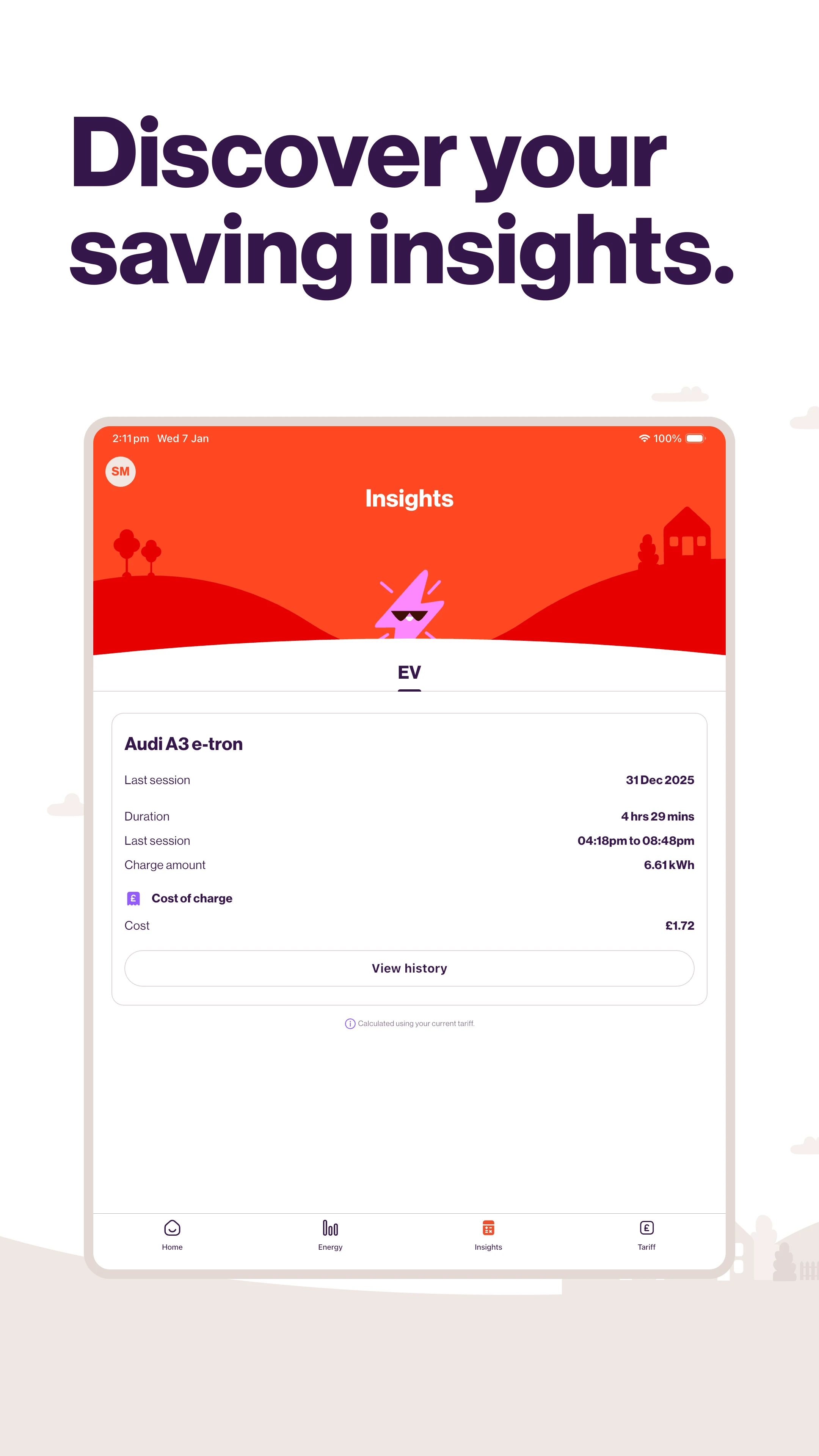 E.ON Next Home screenshot